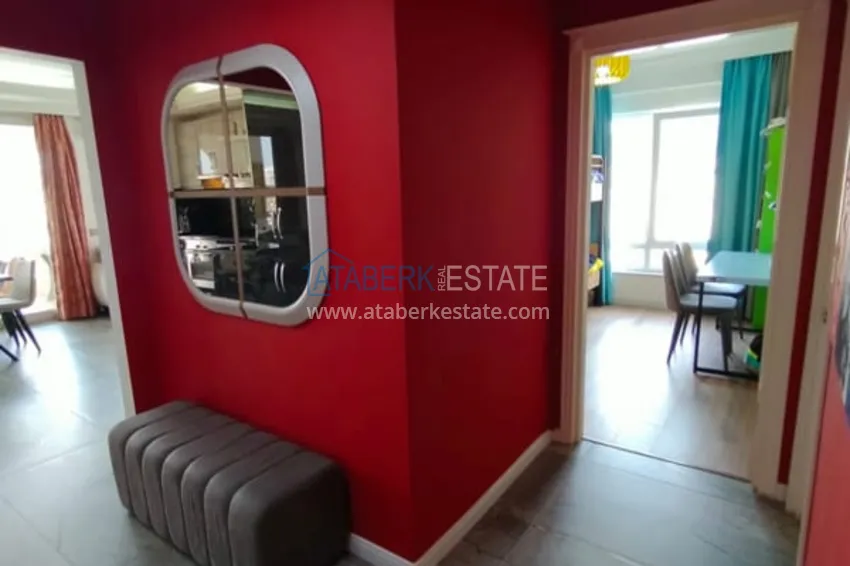 Purchase Apartment 2 + 1 with the author's interior and sea views in the area open for residence permit, Cikcilli - Alanya 3