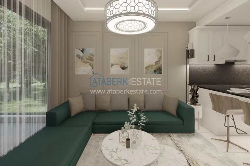 Purchase New buildings in Alanya — a new boutique complex in the Kargicak district, the second coastal one 3 