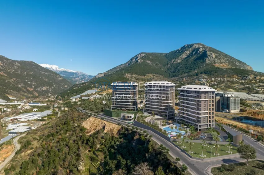 Start of sales! A new project of a comfort class residential complex in Kestel 3 