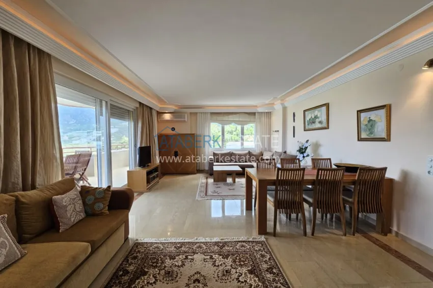 Purchase Apartment 3+1 with furniture and panoramic views of the sea and mountains, Mahmutlar district — Alanya 5 