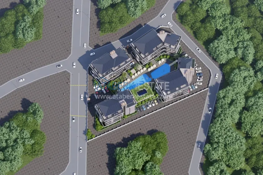 🔥 Our project! Inexpensive investment property without intermediaries under construction in Oba, Alanya 5 