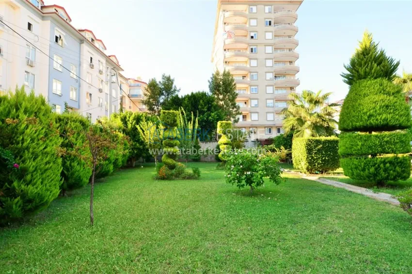 2+1 apartment with furniture and a glazed balcony in Alanya - Cikcilli district 3 