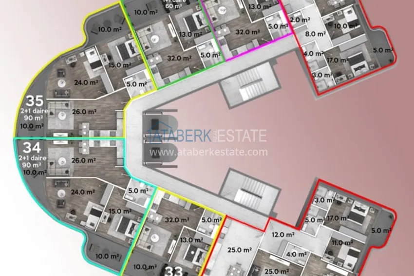 Buy cheap New project under construction. Apartments in Gazipasa from the developer 6 