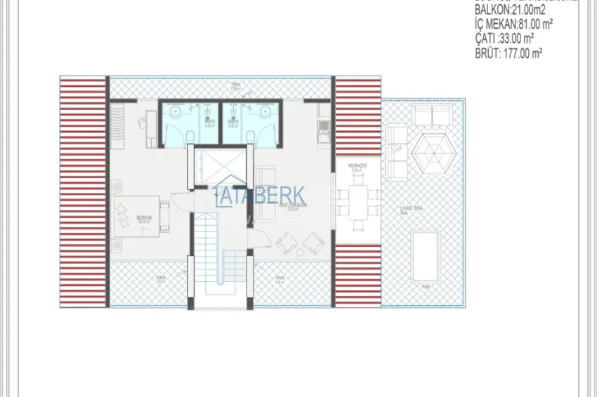Buy cheap Private villa complex under construction in Kargicak 5 