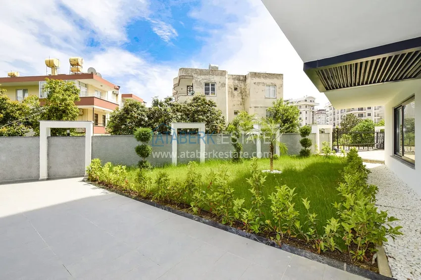1+1 apartment in Alanya, Oba district - with new furniture and mountain views  4 