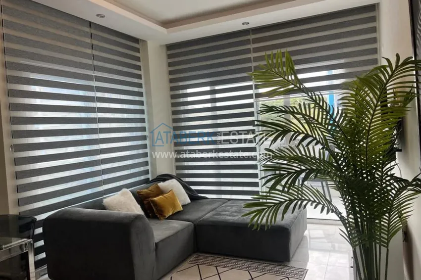 Purchase One-bedroom apartment for rent in a complex with rich infrastructure and a private beach — Alanya, Kestel F11 district 4 