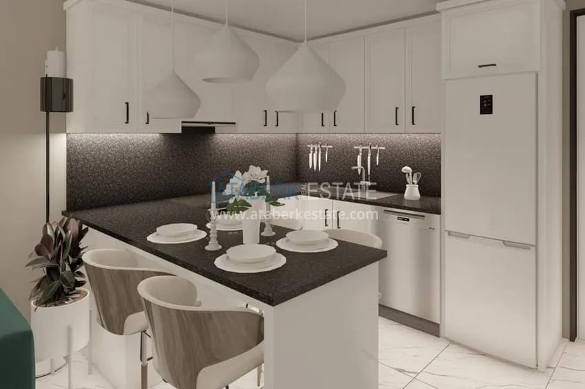 Purchase New buildings in Alanya — a new boutique complex in the Kargicak district, the second coastal one 4 