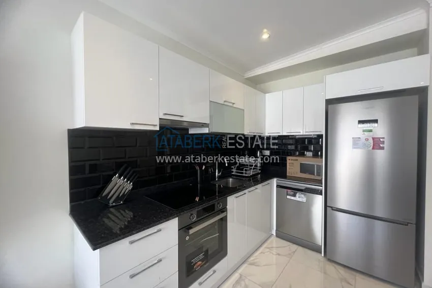 Purchase  2+1 duplex for rent in Kestel in an ultra-luxury complex with a private beach D34 4 