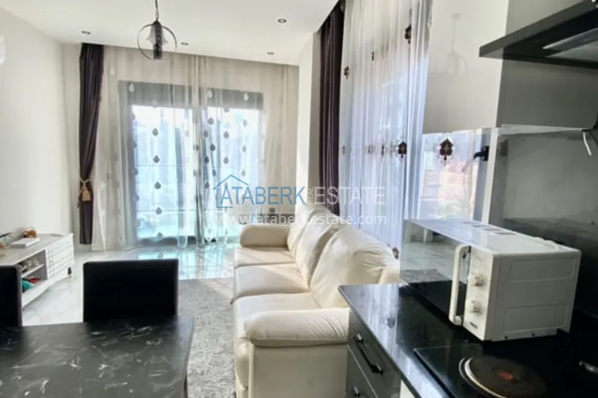 Purchase  Apartment 1+1 furnished in a complex with infrastructure, Oba district, Alanya 5 