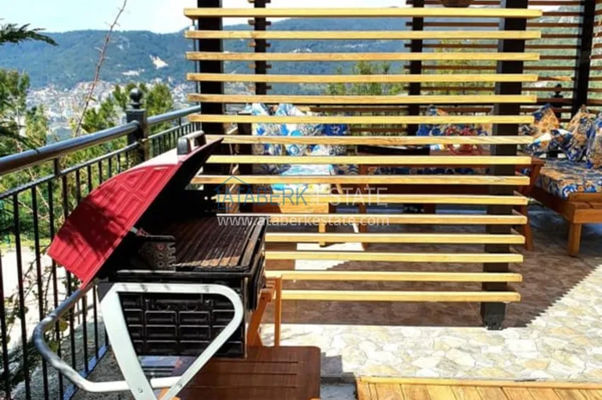 Villa in Alanya, Bektas area furnished with panoramic view 7 