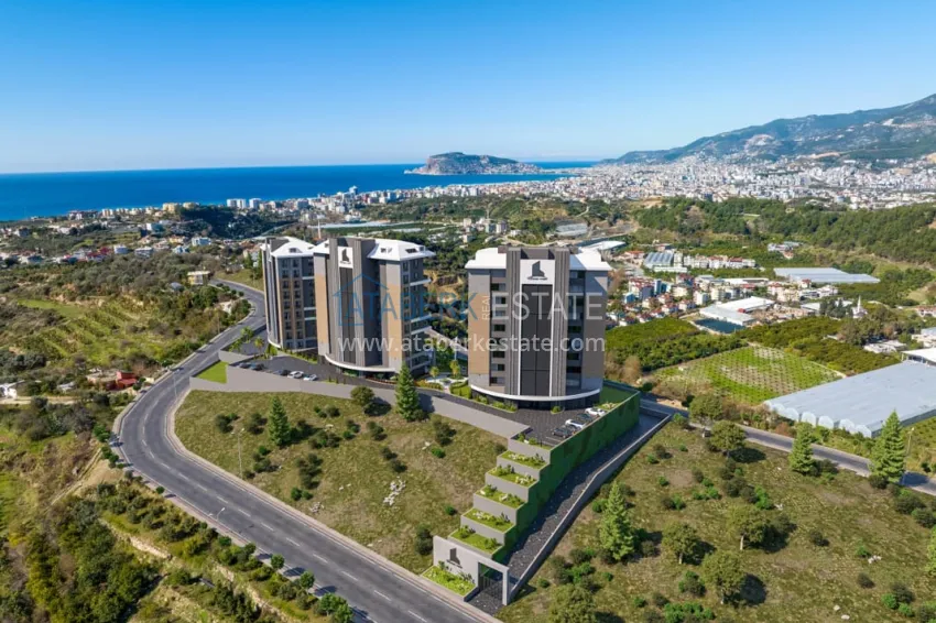 Start of sales! A new project of a comfort class residential complex in Kestel 5 