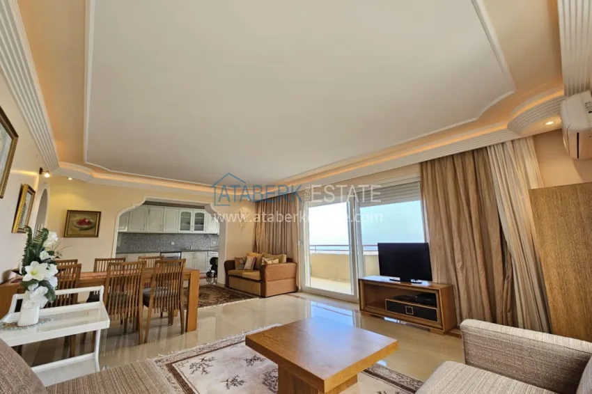 Purchase Apartment 3+1 with furniture and panoramic views of the sea and mountains, Mahmutlar district — Alanya 7 