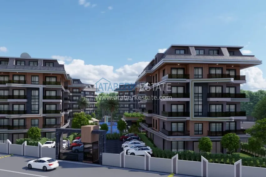🔥 Our project! Inexpensive investment property without intermediaries under construction in Oba, Alanya 7 