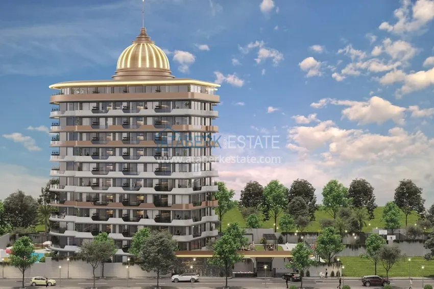 New project under construction. Apartments in Gazipasa from the developer 4 