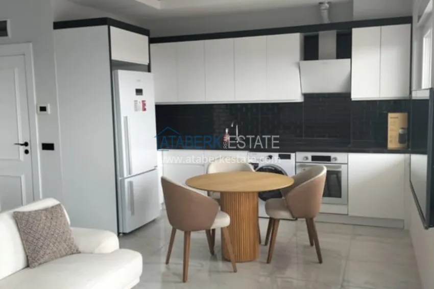 Purchase  2+1 duplex penthouse partially furnished with sea views, Oba district — Alanya. Suitable for a residence permit! 5 