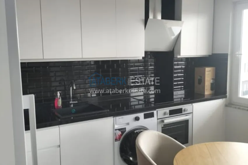 Purchase  2+1 duplex penthouse partially furnished with sea views, Oba district — Alanya. Suitable for a residence permit! 6 