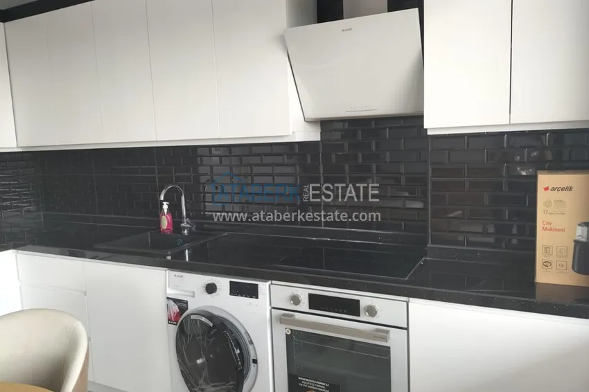 Purchase  2+1 duplex penthouse partially furnished with sea views, Oba district — Alanya. Suitable for a residence permit! 7 