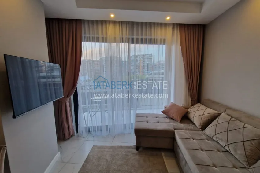 Purchase  Apartment 1 + 1 furnished in a complex with infrastructure, Tosmur area - Alanya 7 