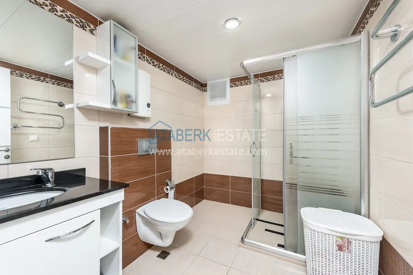 Purchase Apartment 2 + 1 with furniture and sea views in a comfortable residential complex, Avsallar area - Alanya 6 