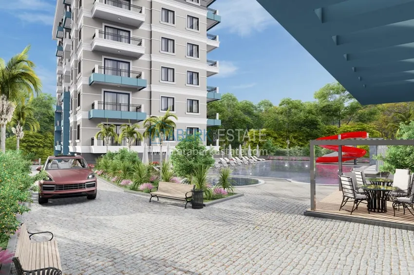 New residential complex project with PETS LOVER concept in Demirtas district 9