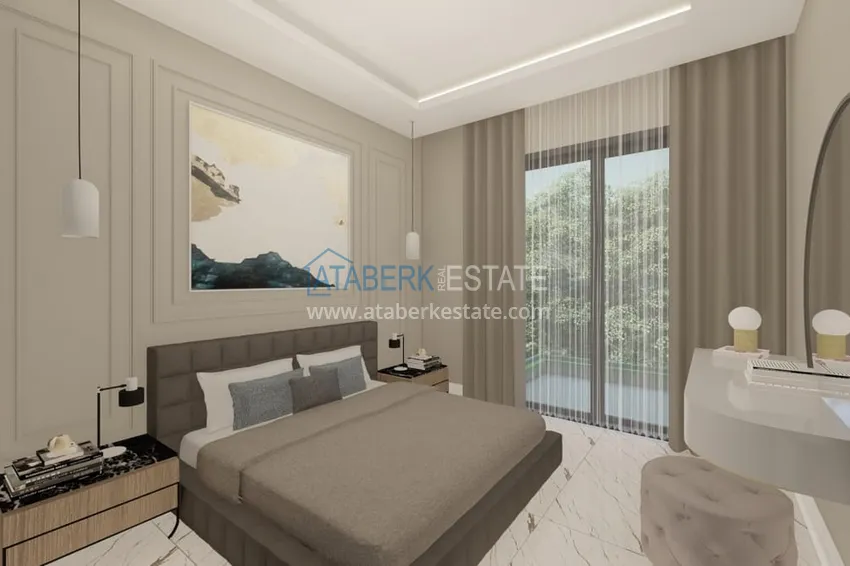 Purchase New buildings in Alanya — a new boutique complex in the Kargicak district, the second coastal one 14 