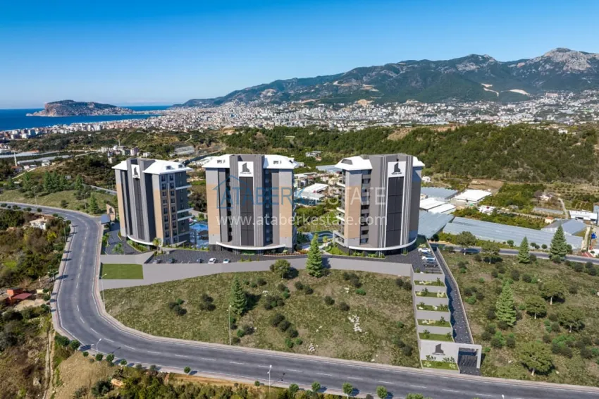 Start of sales! A new project of a comfort class residential complex in Kestel 6 