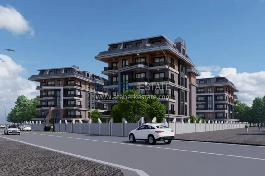 🔥 Our project! Inexpensive investment property without intermediaries under construction in Oba, Alanya 8 