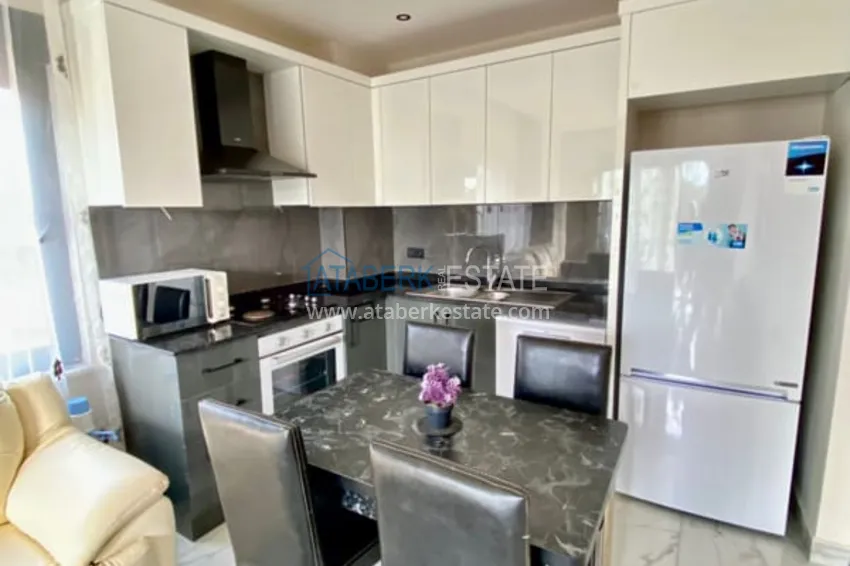 Purchase  Apartment 1+1 furnished in a complex with infrastructure, Oba district, Alanya 9 