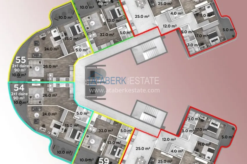 Buy cheap New project under construction. Apartments in Gazipasa from the developer 9 