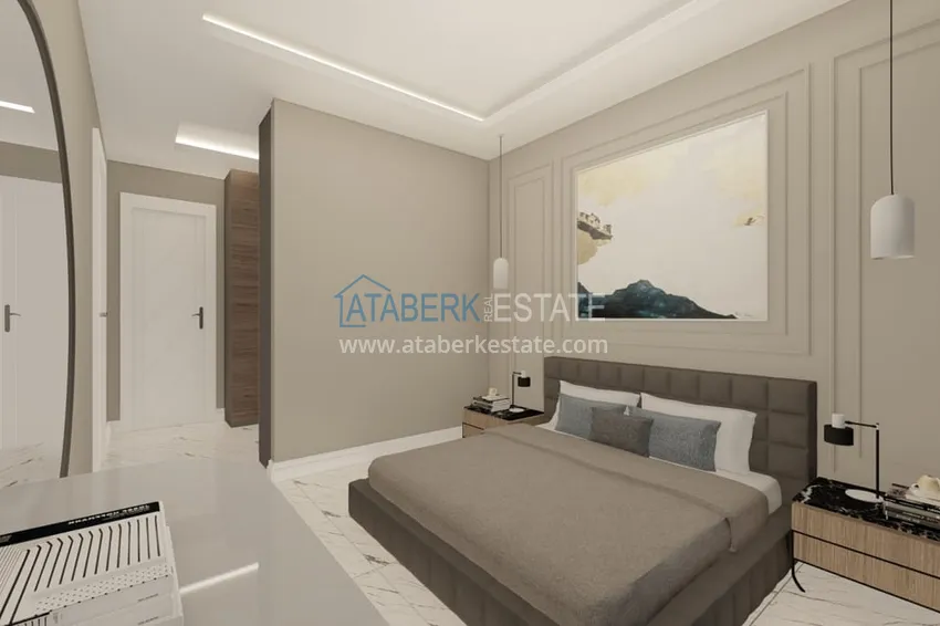 Purchase New buildings in Alanya — a new boutique complex in the Kargicak district, the second coastal one 15 