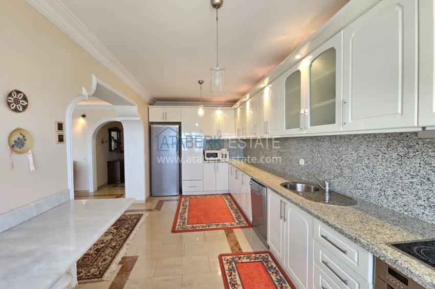 Purchase Apartment 3+1 with furniture and panoramic views of the sea and mountains, Mahmutlar district — Alanya 9 