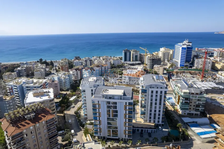 Apartment 2 + 1 with a separate kitchen in a premium complex, Tosmur area - Alanya 7 