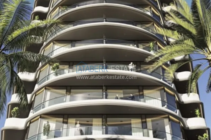 New project under construction. Apartments in Gazipasa from the developer 7 