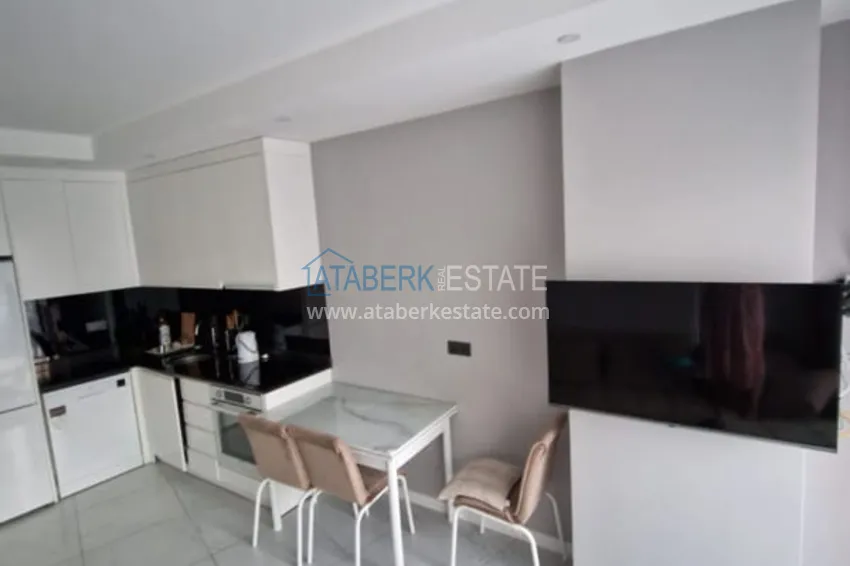 Purchase  Apartment 1 + 1 furnished in a complex with infrastructure, Tosmur area - Alanya 9 