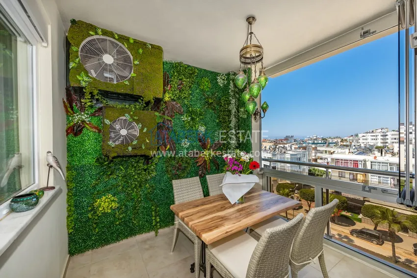 Purchase Apartment 2 + 1 with furniture and sea views in a comfortable residential complex, Avsallar area - Alanya 8 