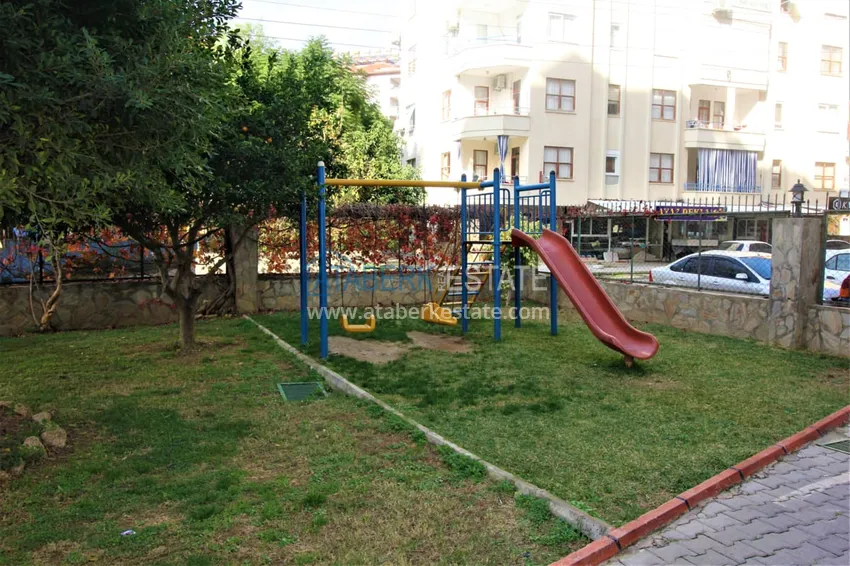 Apartment 1 + 1 with furniture and mountain views in a complex with infrastructure, the center of Alanya 9 