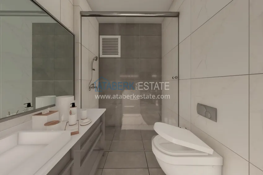 Purchase New buildings in Alanya — a new boutique complex in the Kargicak district, the second coastal one 8 