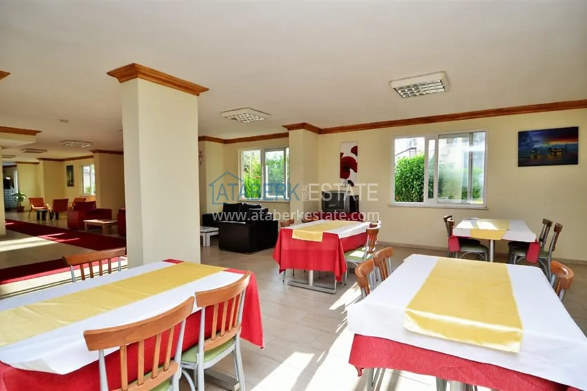 2+1 apartment with furniture and a glazed balcony in Alanya - Cikcilli district 10 