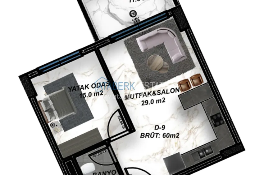 Buy cheap New project of a luxury residential complex in Gazipasa Pazardzhi district 9 