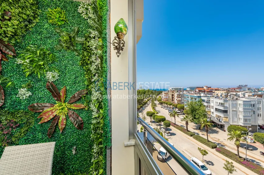 Purchase Apartment 2 + 1 with furniture and sea views in a comfortable residential complex, Avsallar area - Alanya 9 
