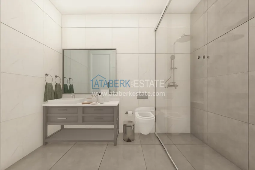 Purchase New buildings in Alanya — a new boutique complex in the Kargicak district, the second coastal one 17 