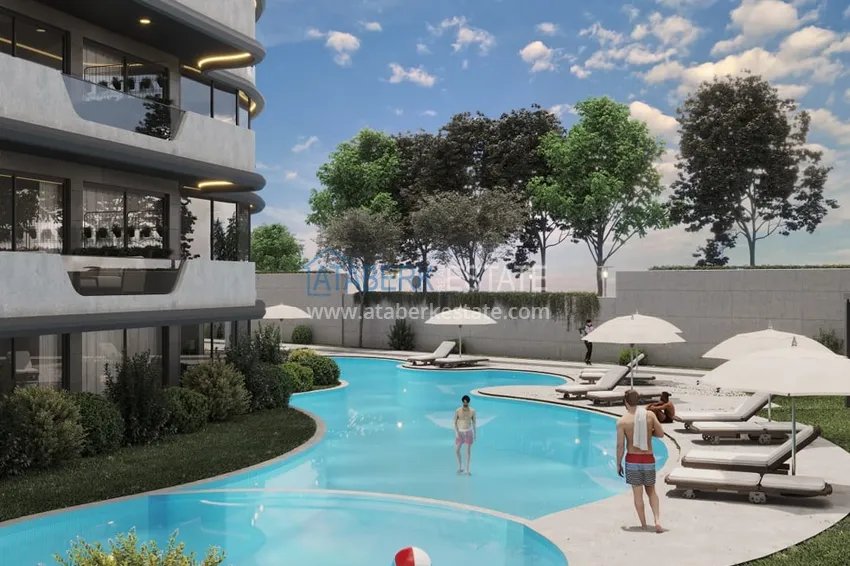 New project under construction. Apartments in Gazipasa from the developer 8 