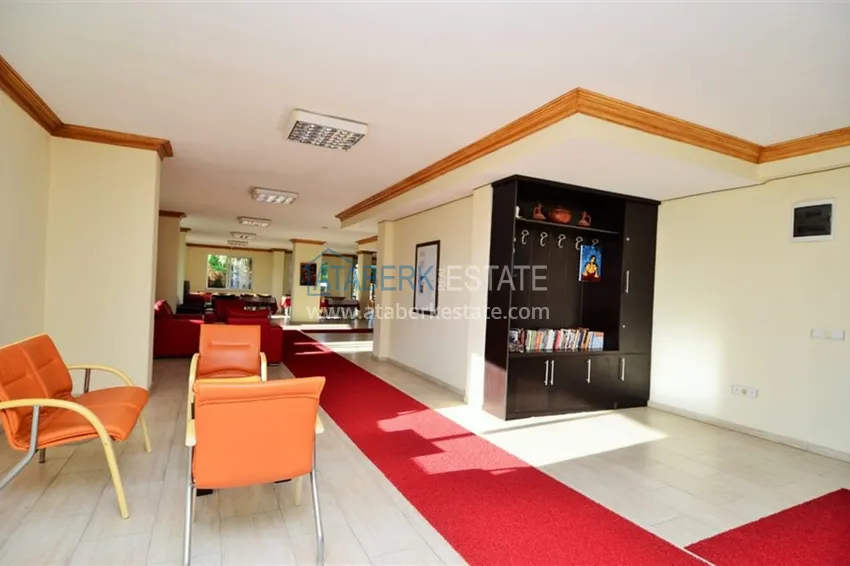 2+1 apartment with furniture and a glazed balcony in Alanya - Cikcilli district 11 