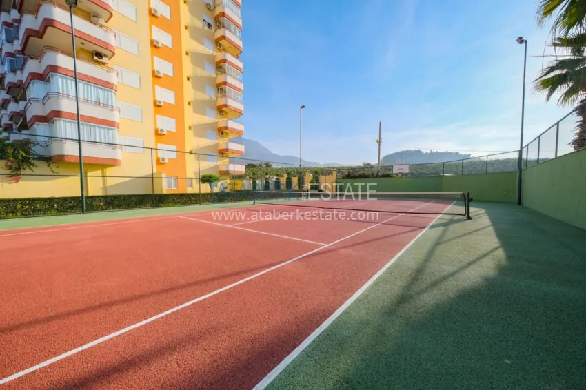 Apartment 3+1 with furniture and panoramic views of the sea and mountains, Mahmutlar district — Alanya 10 