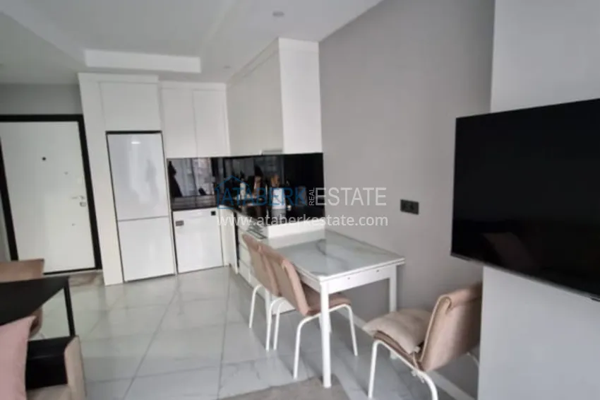 Purchase  Apartment 1 + 1 furnished in a complex with infrastructure, Tosmur area - Alanya 10 