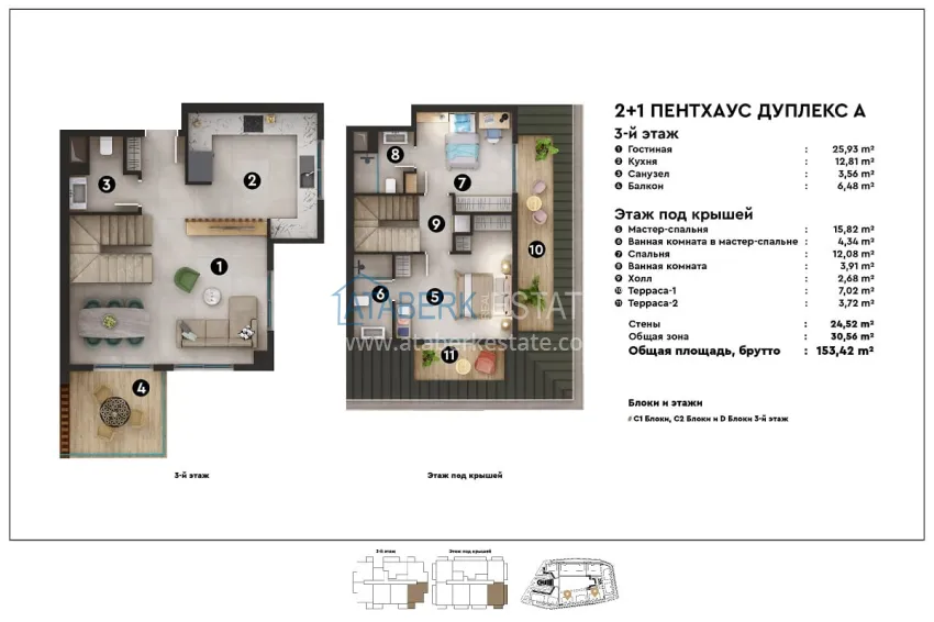 Buy cheap An exclusive project of a premium residential complex in the Oba area 14 