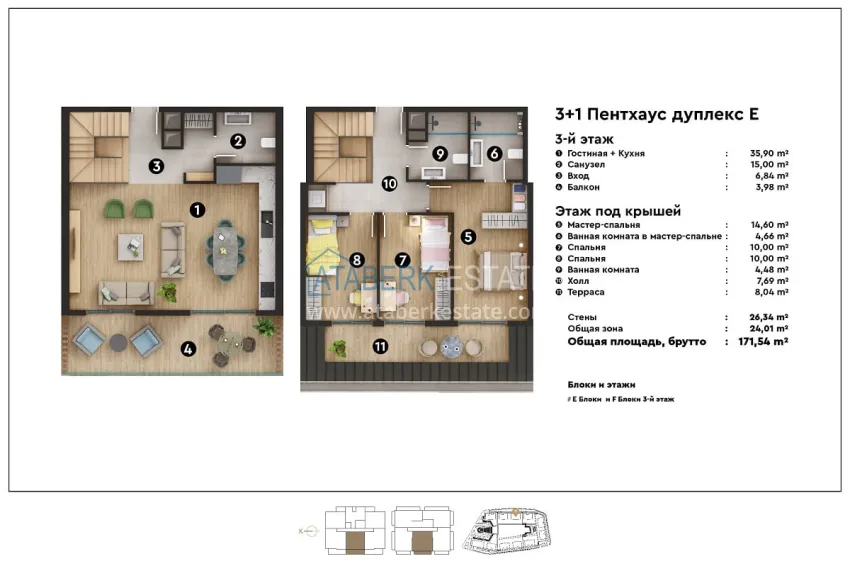 Buy cheap An exclusive project of a premium residential complex in the Oba area 31 