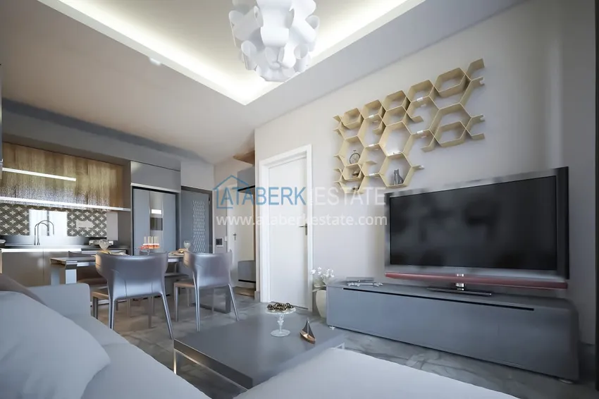 Purchase Apartments by the sea from the developer — second coastal one, Kargicak, Alanya 2 