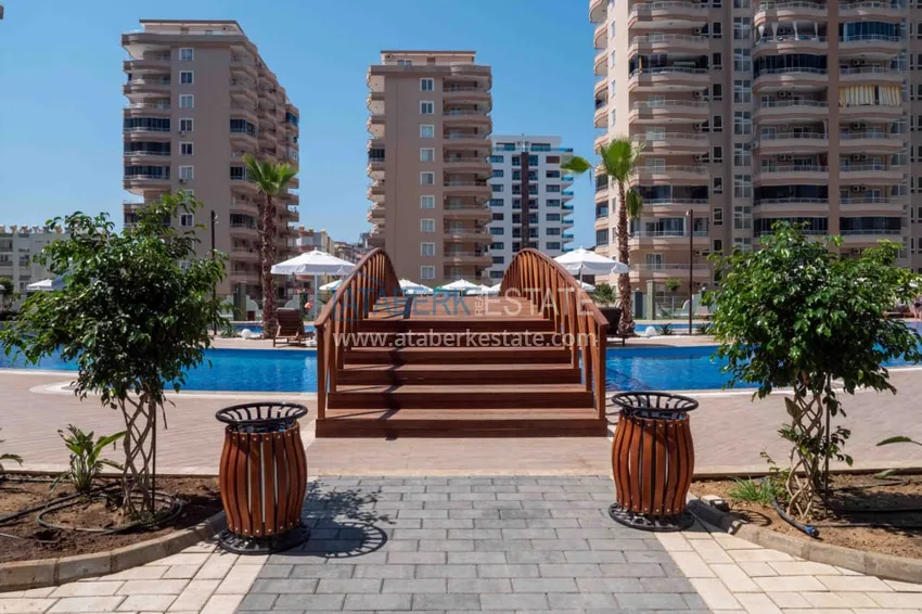 1+1 apartment for rent in Mahmutlar in a complex with A94 hotel infrastructure 7 