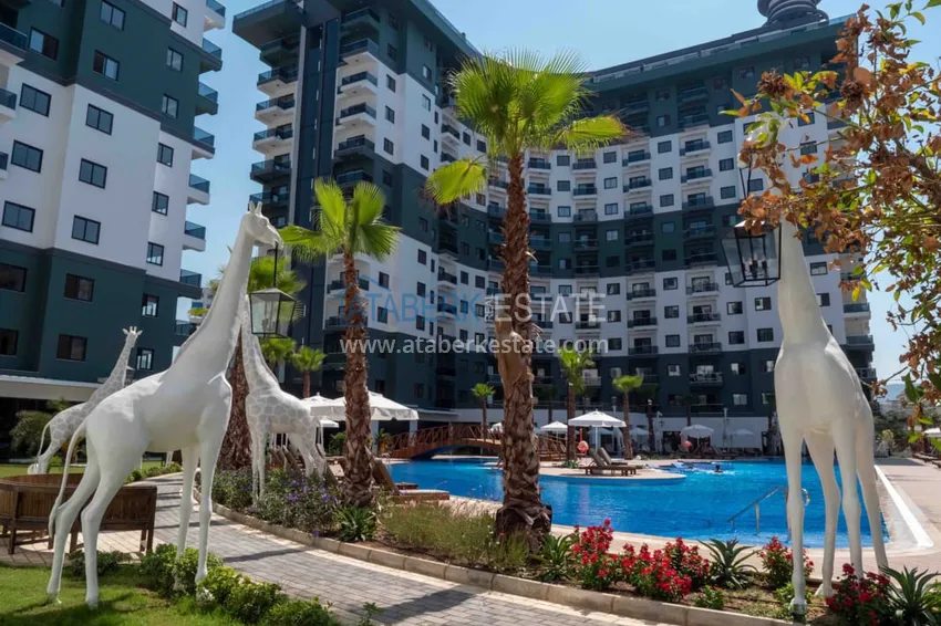 1+1 apartment for rent in Mahmutlar in a complex with A94 hotel infrastructure 9 